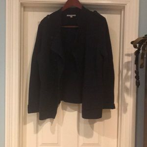 Navy blue cardigan